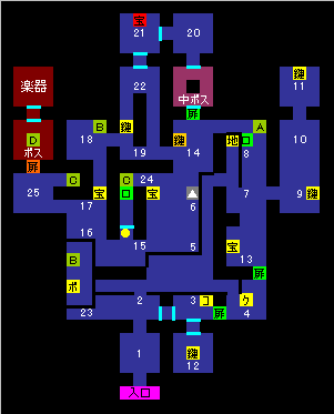 Lv4 アングラーの滝壺 ゼルダの伝説 夢をみる島dx 完全攻略